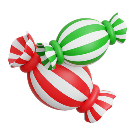 Bonbons de Noël  3D Icon