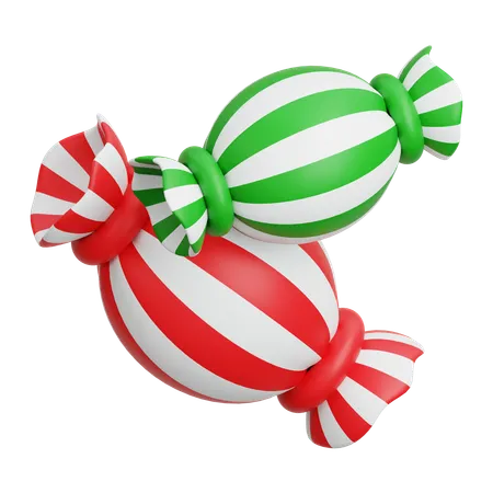 Bonbons de Noël  3D Icon