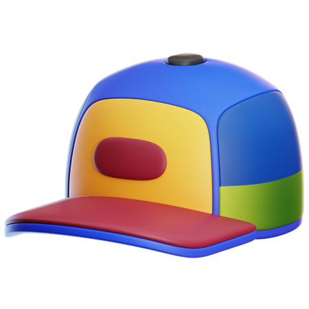 Boné azul  3D Icon