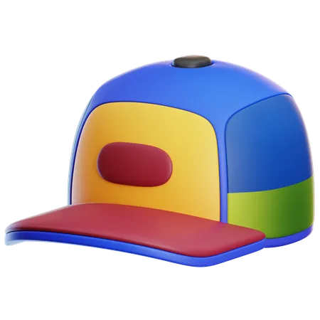 Boné azul  3D Icon