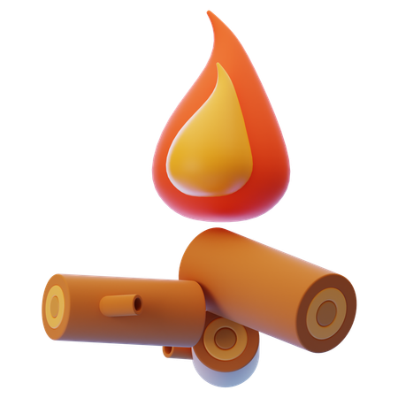 BONFIRE  3D Icon