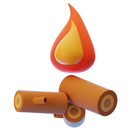 BONFIRE  3D Icon