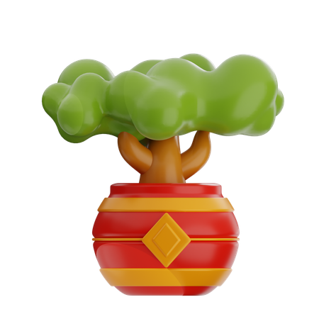 Bonsai  3D Icon