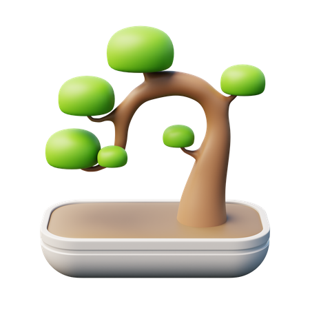 Bonsai  3D Icon