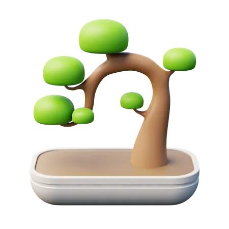 Bonsai  3D Icon