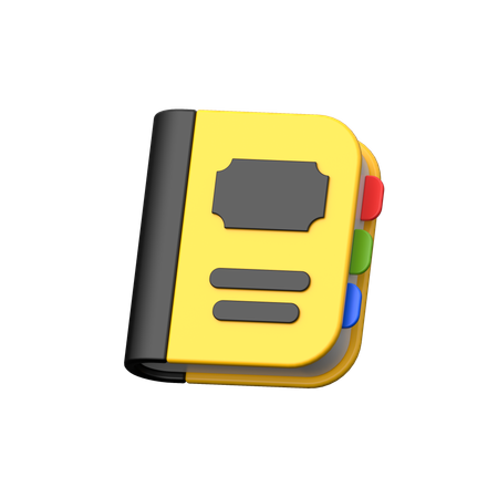 Book  3D Icon