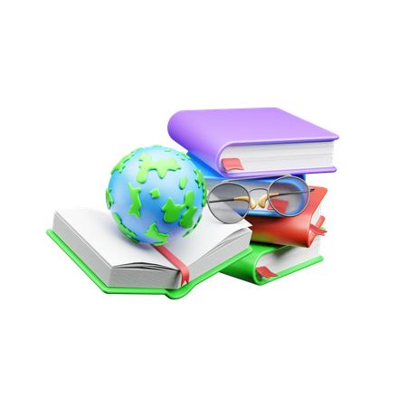 Book Day  3D Icon