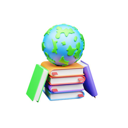 Book Day  3D Icon