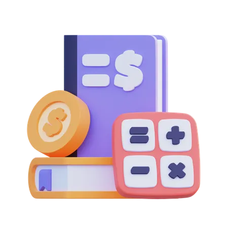 Book Keeping  3D Icon