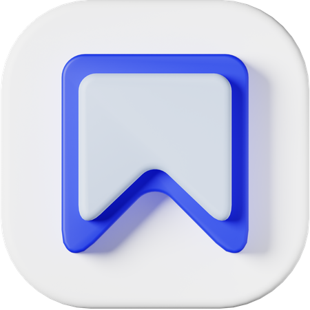 Bookmark  3D Icon