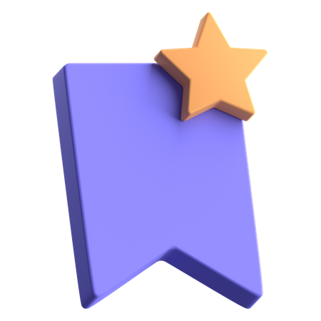 Bookmark  3D Icon