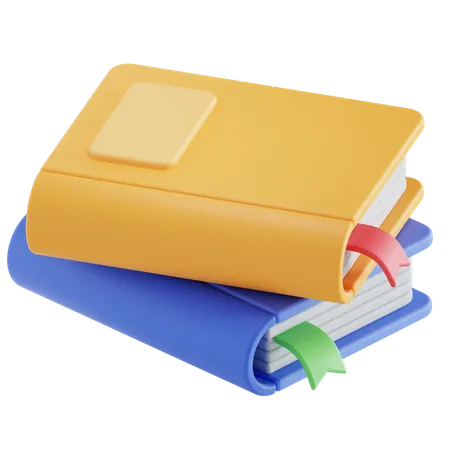 Books  3D Icon