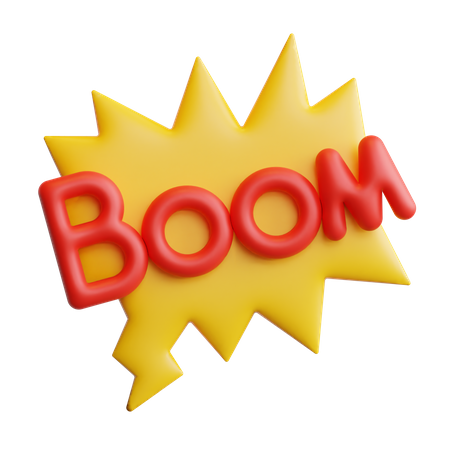 Boom  3D Icon