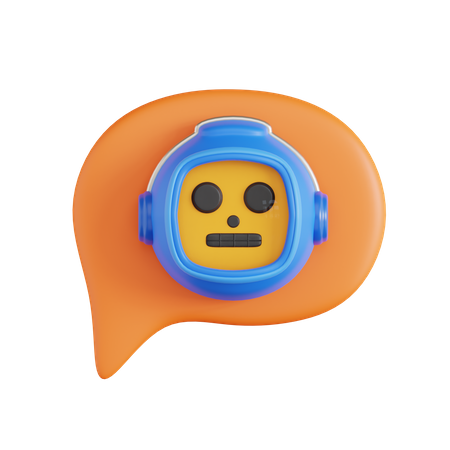 Bot Assistant  3D Icon