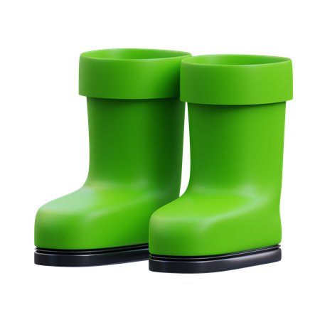 Botas  3D Icon