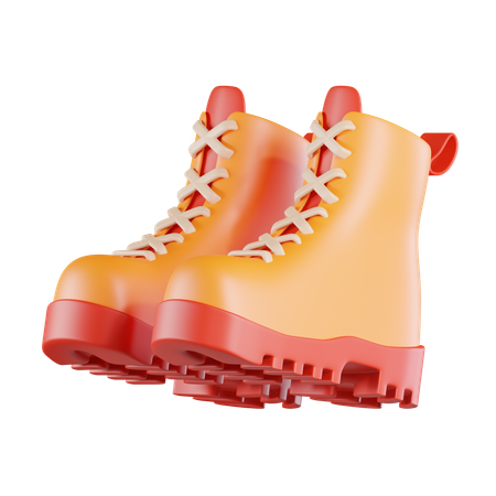 Botas  3D Icon