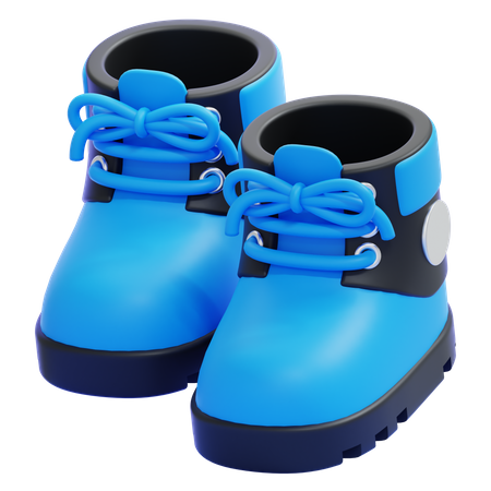 Botas  3D Icon