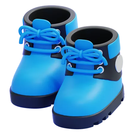 Botas  3D Icon