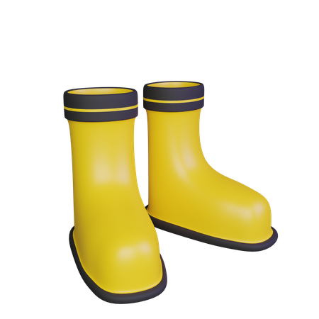 Botas de granja  3D Icon