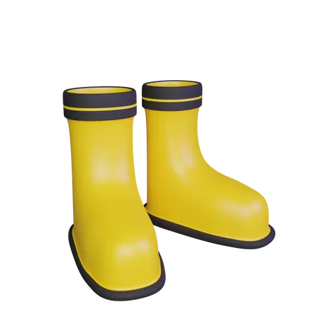 Botas de granja  3D Icon