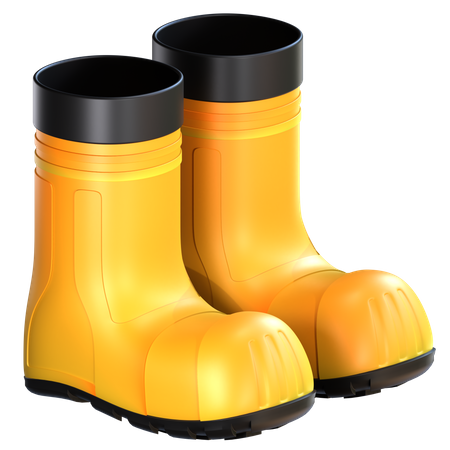 Botas de segurança  3D Icon