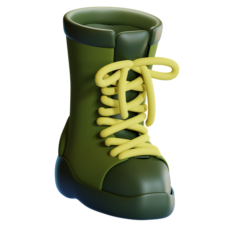 Botas do exército  3D Icon