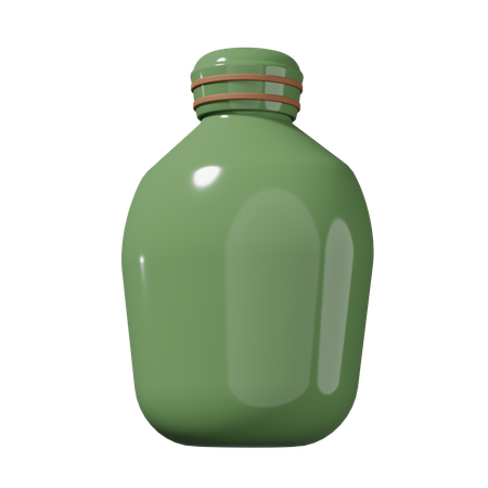 Botella  3D Icon