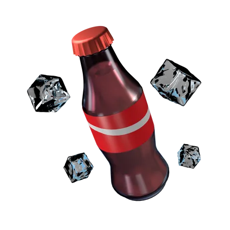 Botella de Coca Cola  3D Icon