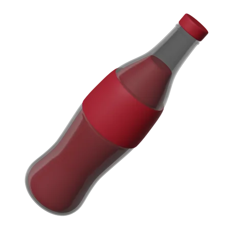 Botella de Coca Cola  3D Icon