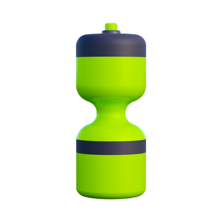 Botella de gimnasio  3D Illustration