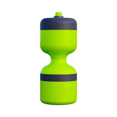 Botella de gimnasio  3D Illustration