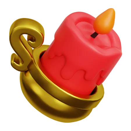 Bougie  3D Icon