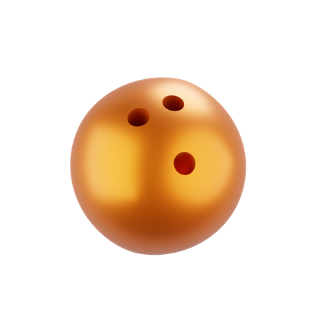 Boule de bowling  3D Illustration