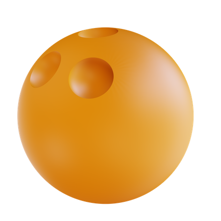 Boule de bowling  3D Illustration