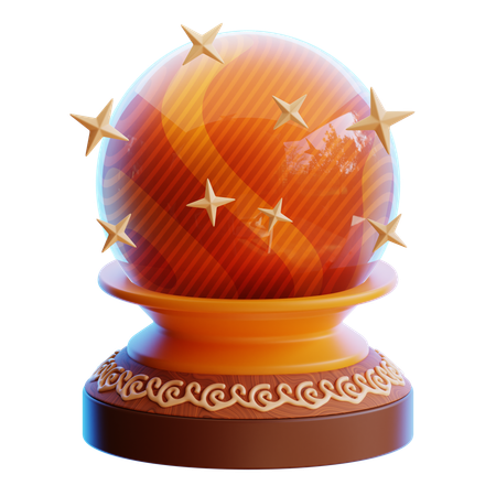 Boule de cristal  3D Icon