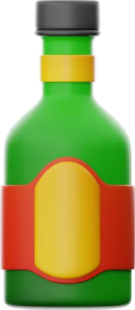 Bouteille de bière  3D Icon