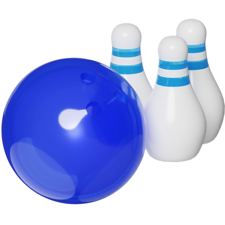 Bowling  3D Icon