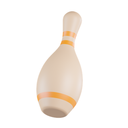 Bowling Pin  3D Icon