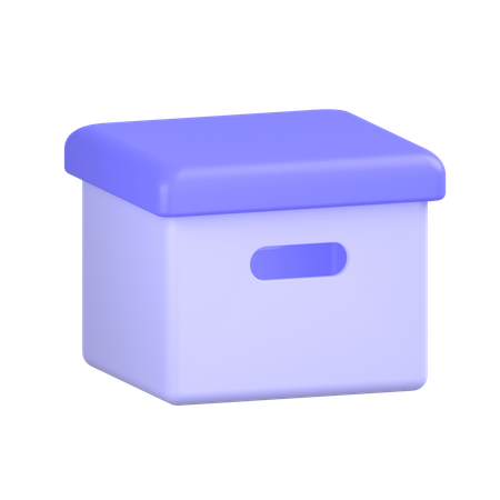 箱  3D Icon