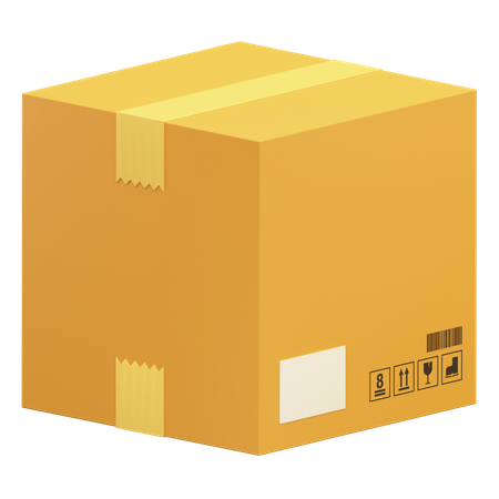 Box Packacge  3D Illustration