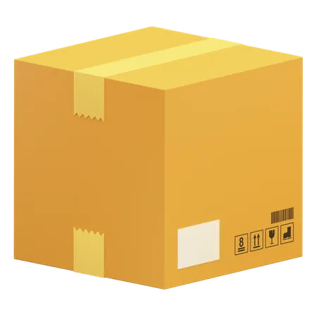 Box Packacge  3D Illustration