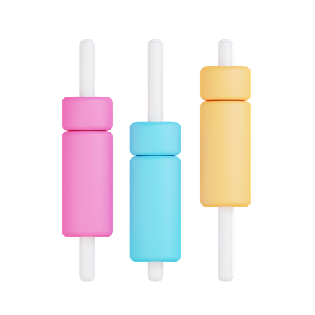 Box Plot Chart  3D Illustration