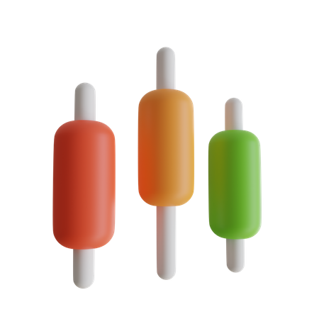 Box Plot Chart  3D Icon