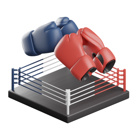 Boxe  3D Icon