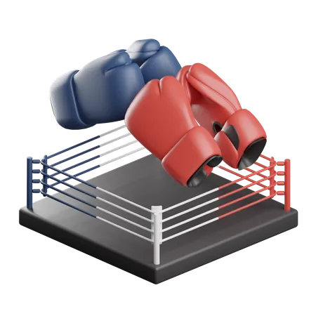 Boxe  3D Icon