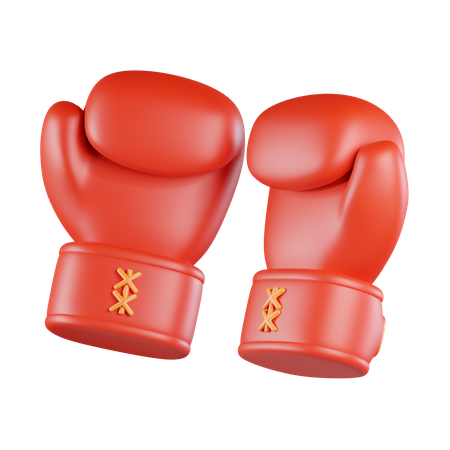 Boxing Gloves  3D Icon