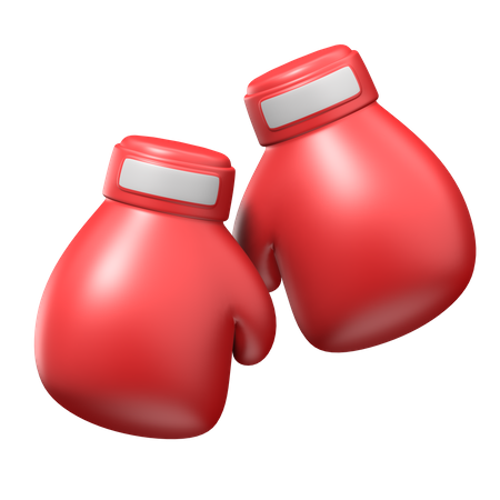 Boxing gloves  3D Illustration