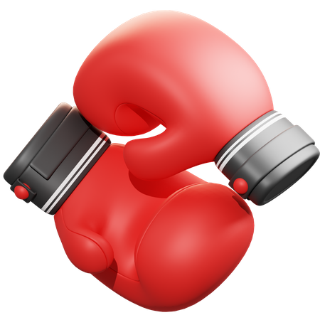 Boxing Gloves  3D Illustration