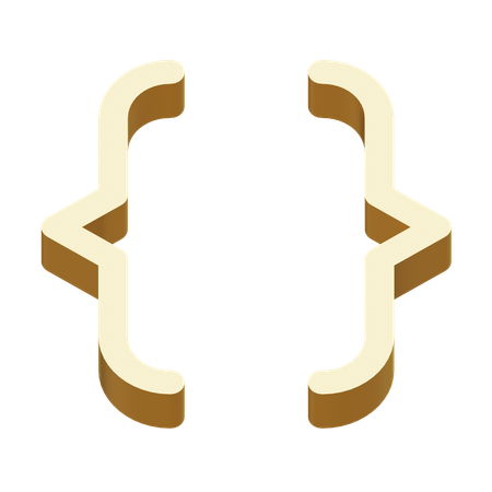 Brackets  3D Icon