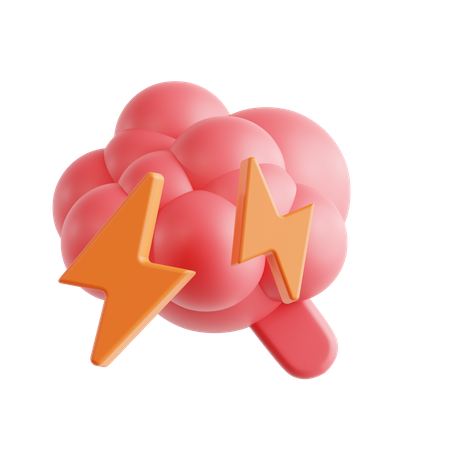 Brainstorm  3D Icon